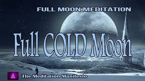 FULL COLD MOON | Letting Go | Self Reflection | Delta Tones #coldmoon