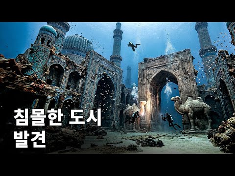 아시아의 거대 호수 바닥에서 아틀란티스와 같은 잃어버린 도시 발견