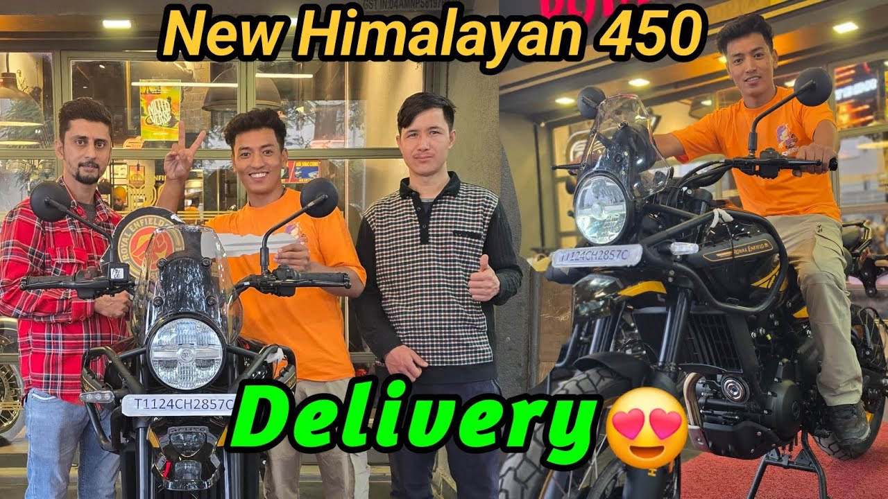 All New Himalayan 450 || New Bike delivery || Dream come True 😍🔥🧿