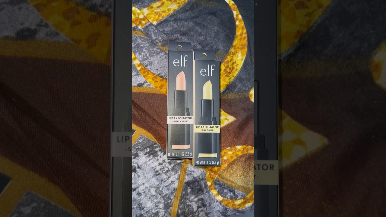 elf lip exfoliator sweet Cherry & coconut YouTube
