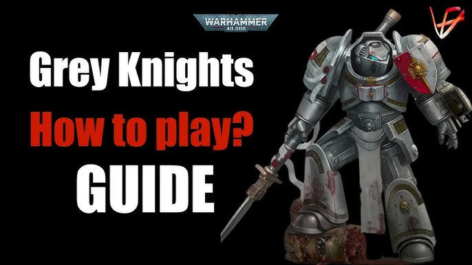 How To Paint Grey Knights for Warhammer 40,000 / GLAZE Force Weapons / Blue  Tinted Power Armour 