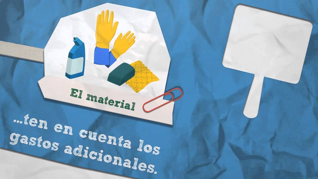 Trabajo de limpieza y empleada de en Madrid, Barcelona y Valencia - YouTube
