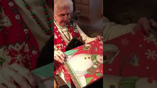 Grandma Gets SURPRISE Christmas Gift! #shorts #wholesome #emotional