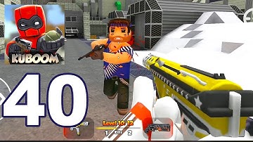 KUBOOM - Gameplay Walkthrough Part 40 - GUN Game (Android Games)