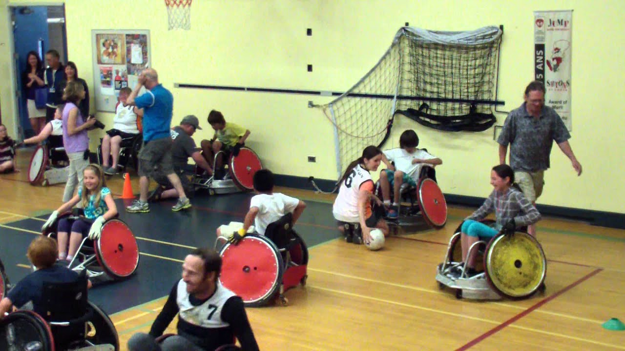 Kelowna KO's Wheelchair Rugby Assoc. YouTube