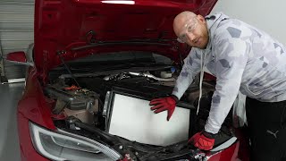 Tesla Model S - HEPA Filter Installation (Ohmmu)