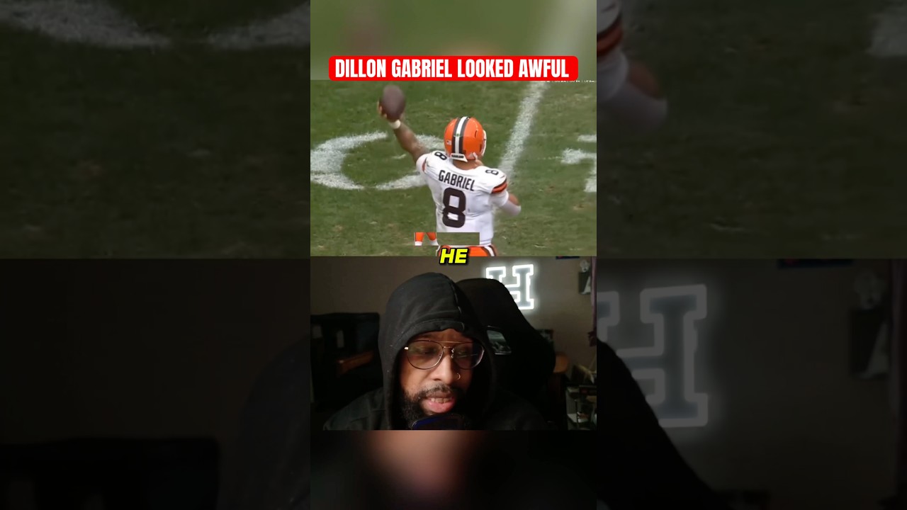 Dillon Gabriel looked AWFUL vs the Steelers 😳 