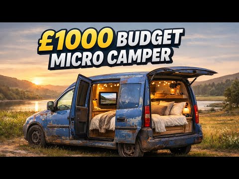 £1000 Vauxhall combo micro camper | Budget Vanlife Adventure