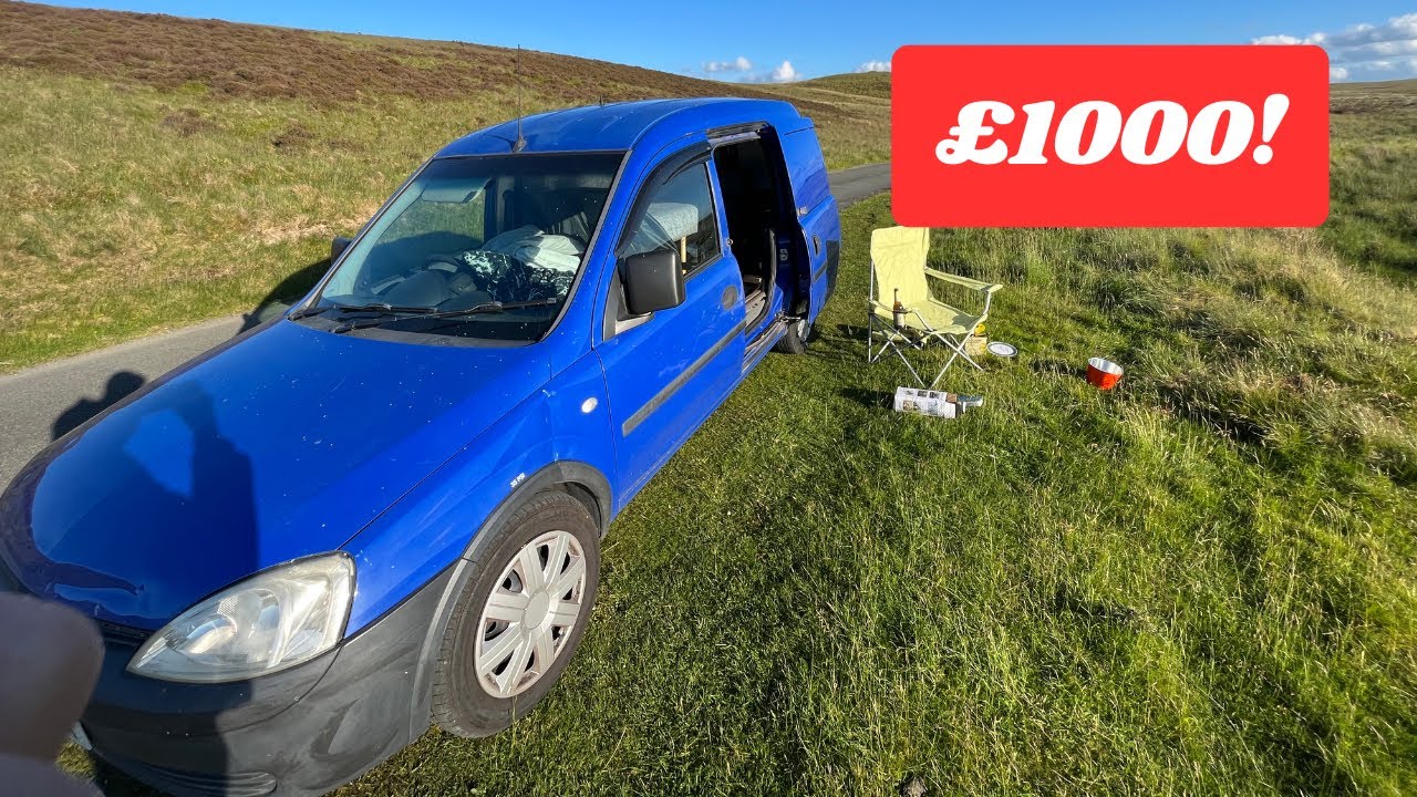 Camping in My £1000 DIY Van Conversion | Budget Vanlife Adventure