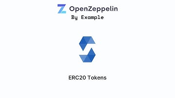 OpenZeppelin by Example -  ERC20 Tokens