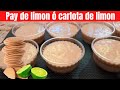 pay de limon para vender | carlota de limon facil y rapido