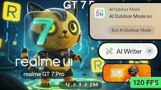 Realme UI 7 Update 🔥 3M Antutu, BGMI 120FPS & New AI Features | GT 7 Pro screenshot 5