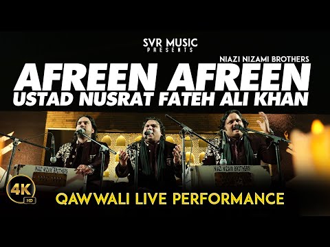 Afreen Afreen Nusrat Fateh Ali Khan | Live Performance | Niazi Nizami Brothers