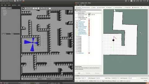 Autonomous navigation without obstacles (GAZEBO + ROS)
