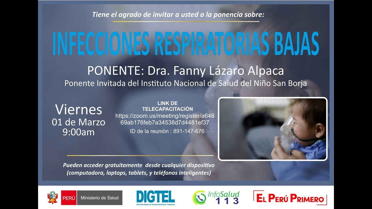 INFECCIONES RESPIRATORIAS BAJAS EN PEDIATRÍA - YouTube