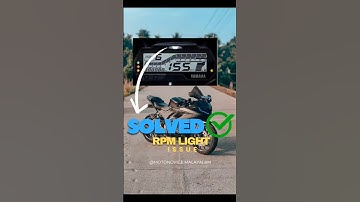 R15 V3 | MT 15 RPM Light Not Working Problem | Easy Fix Explained!