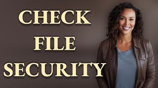 Which Terminal Commands Check File Security on Mac?