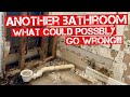 BATHROOM STRIP OUT.. Problems &amp; Solutions | Part 1