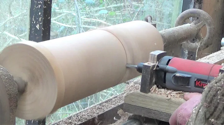 How To Make A Simple Copy Lathe (out of water pipe...