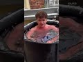 A lil icebath