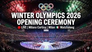 Milano Cortina 2026 🔴 LIVE | Opening Ceremony | Olimpiadi Invernali • Winter Olympics Watchalong