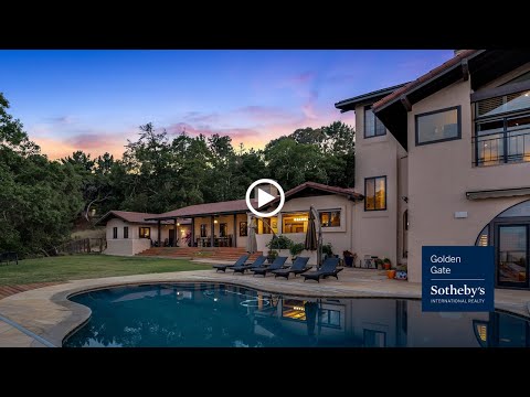 170 Sunrise Drive, Woodside, CA home video tour