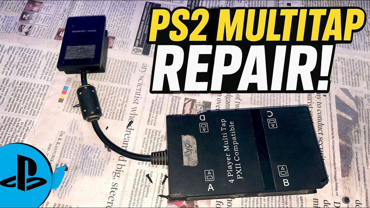 PlayStation 2 Multitap Repair Tutorial – Soldering & Fault Fix