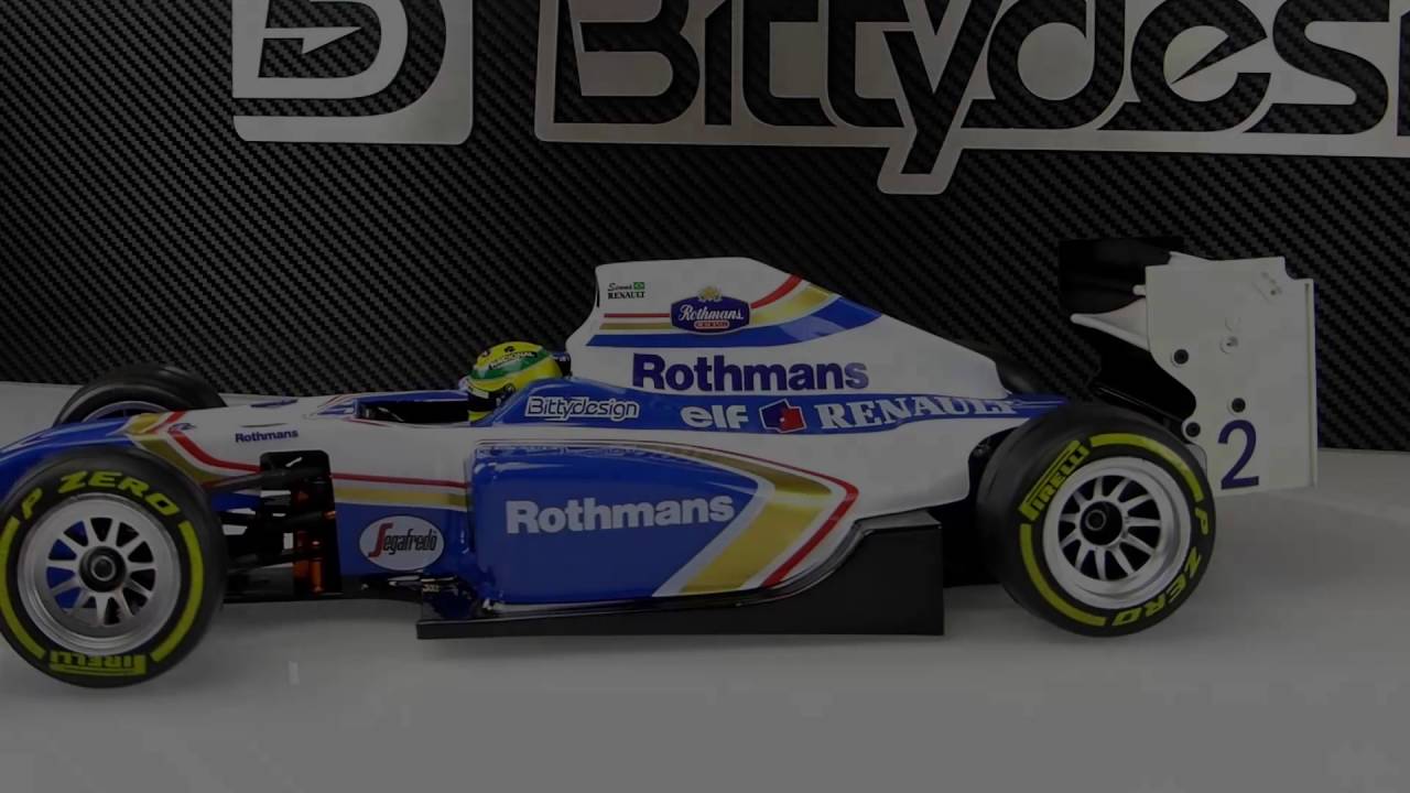 TYPE-6R 1/10 F1 body by Bittydesign - YouTube