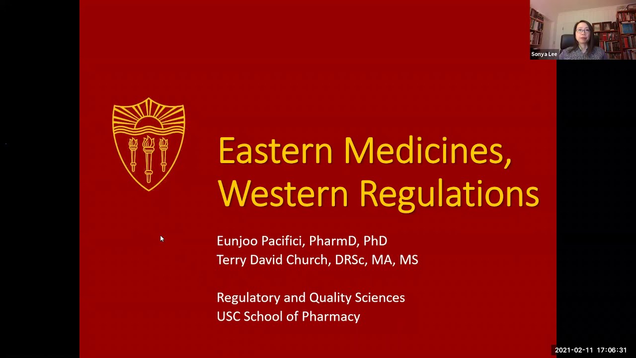 Regulatory Science: East Asian Perspectives - Eastern Medicines, Western Regulation
