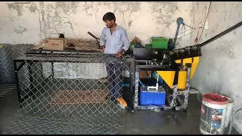 Manual Chain Link fencing Machine - Contact Number - +91 70168 53823