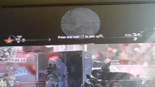 WTF Cod MW2 Survive a Throwing knife Glitch