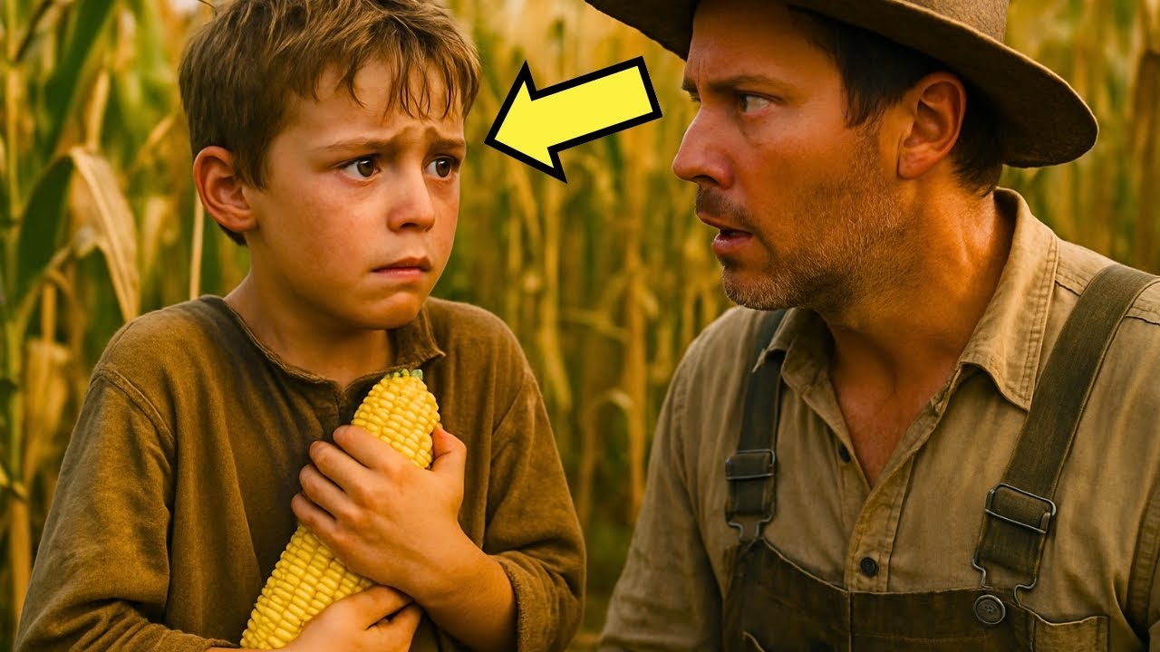 EL GRANJERO SORPRENDE A UN NIÑO ROBANDO MAÍZ… PERO LO QUE DICE DEJA A TODOS EN SHOCK