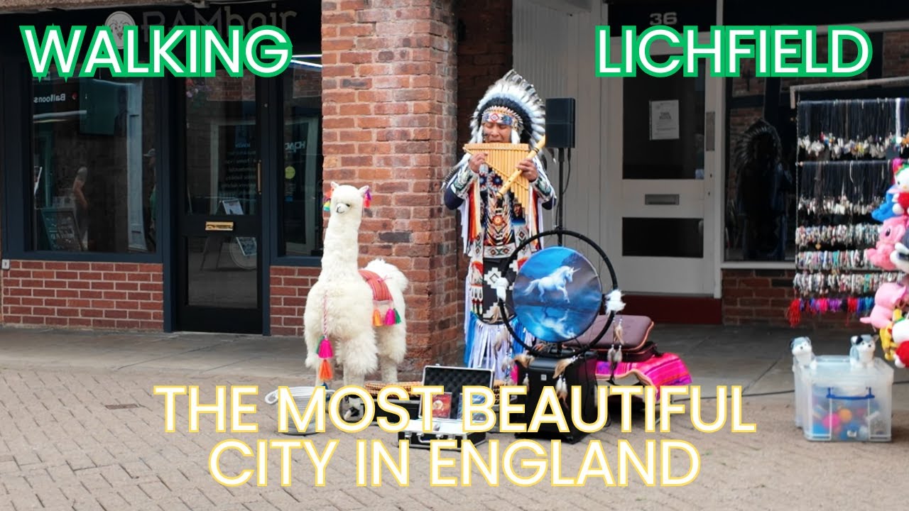 Is Lichfield the Most Beautiful City in England? 😲 Stunning Walk