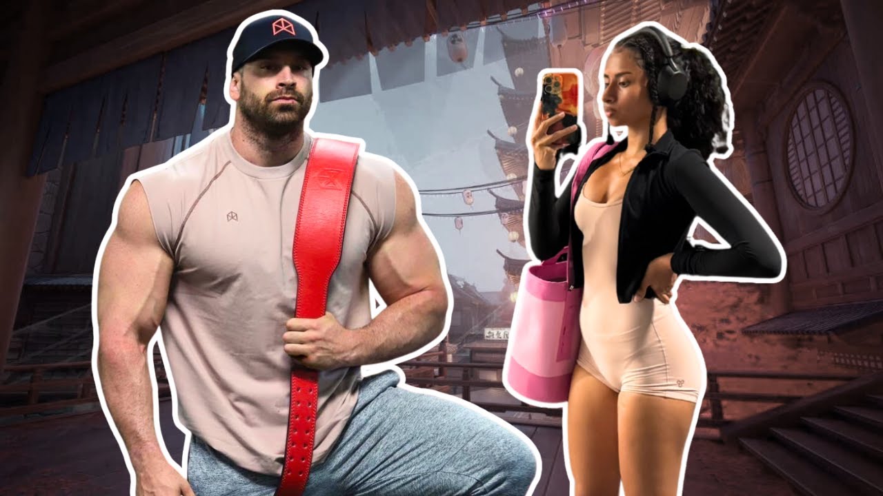 GAMER GIRL KANI ROSI HITS THE GYM - YouTube