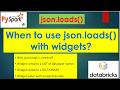 37. widgets | json.loads(dbutils.widgets.get() | #databricks PART 37