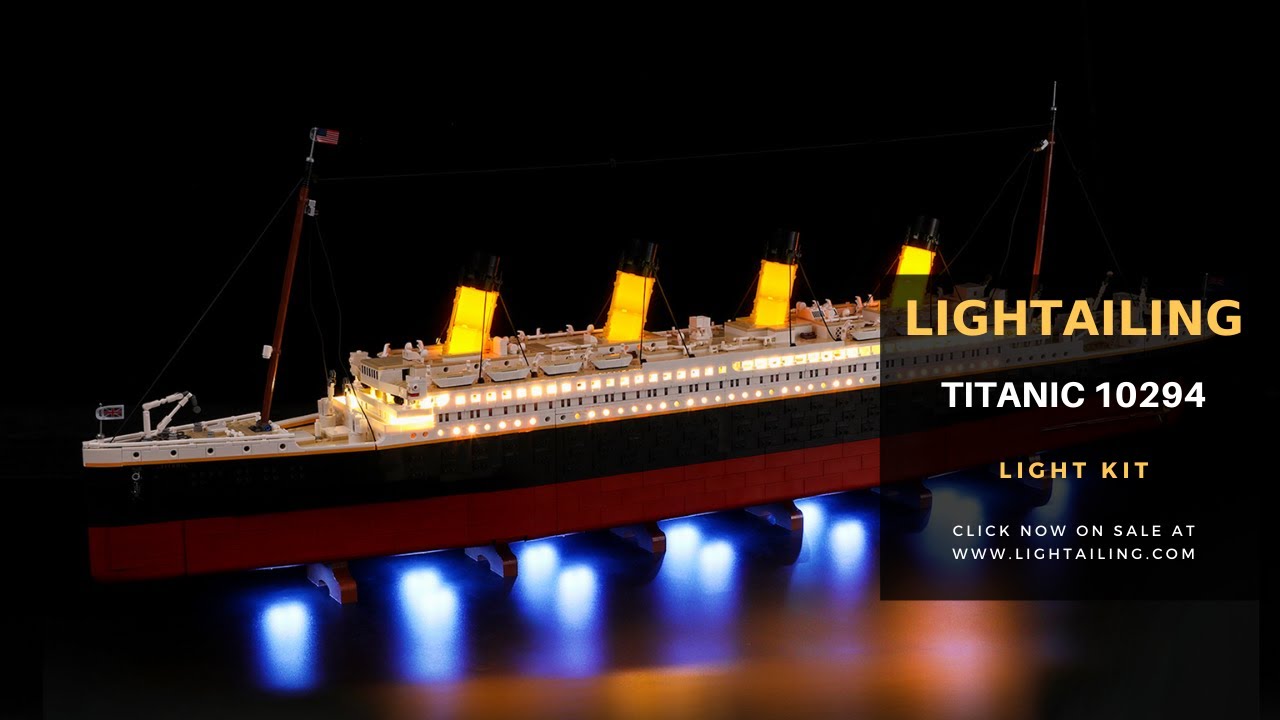 Kit di illuminazione a LED per LEGO® 10294 Titanic, 229.00 CHF
