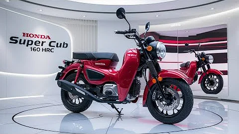 Finally Revealed 2026 Honda Super Cub 160 HRC is a Street Legal Race Machine!