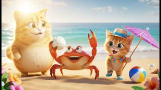 Ginger's Beach Disaster! Funny Cat Animation