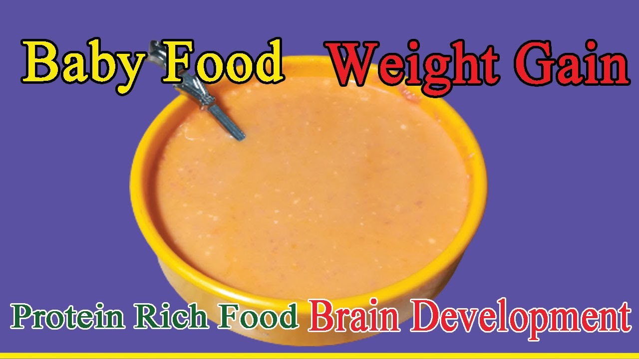 Baby Food Weight Gain Brain Development Rice Potato Puree for 7 to 24