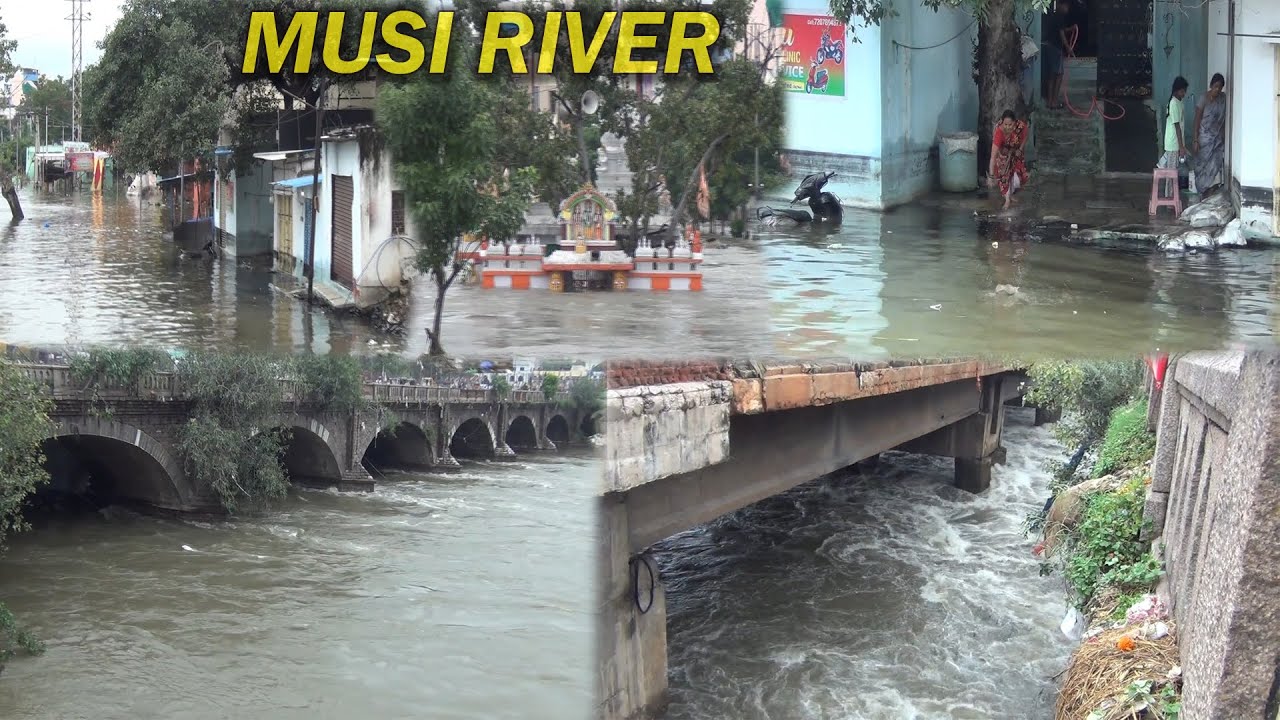 Hyderabad Floods: Heavy Rains Lash City, Musi River Overflows as Dam Gates Open