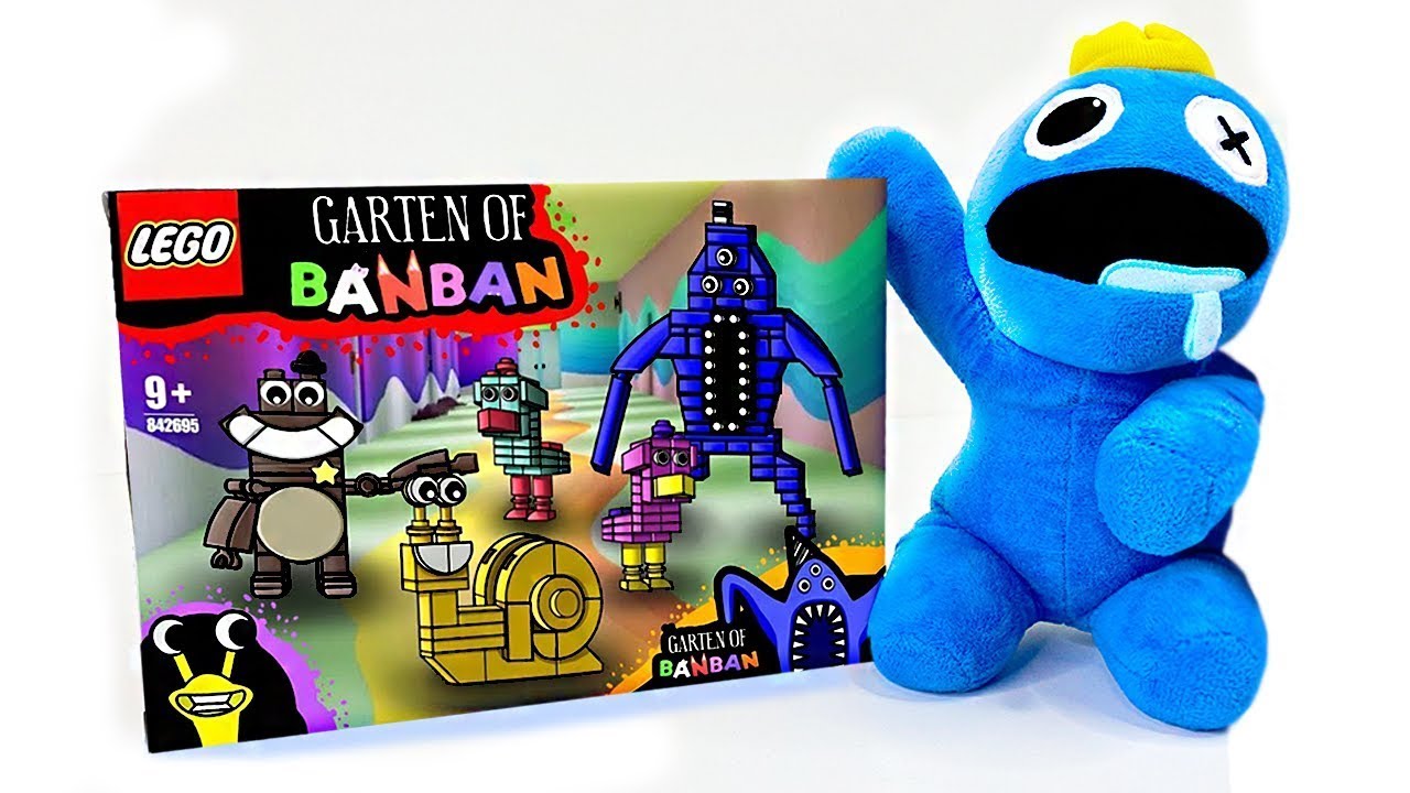 Rainbow Friend ABRE La Caja LEGO Garten Of BanBan 2 MiniFiguras | Minifiguras Oficiales De Lego