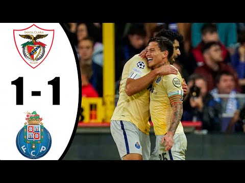 Santa Clara vs Porto 1-1 All Goals &amp; Highlights 29/10/2022 HD