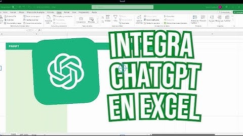 INTEGRAR CHAT GPT CON EXCEL #excel #chatgpt
