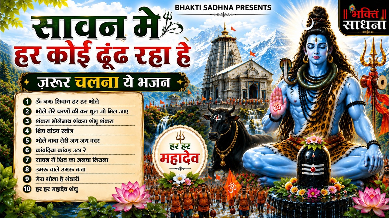 सावन स्पेशल शिव भजन 2026 | Shiv Bhajan 2026 | Nonstop Bhole Baba Bhajans | Best Mahadev Songs
