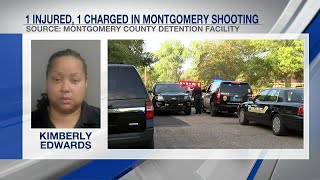 Woman charged with attempted murder, attempted arson in Montgomery shooting
