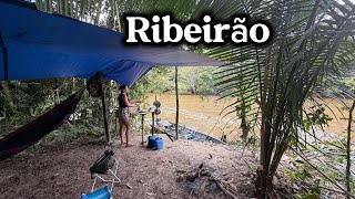 ⛺️🎣ACAMPAMENTO E PESCARIA NO RIO RIBEIRÃO uma grande aventura com MUITO PEIXES DIVERSÃO GARANTIDA