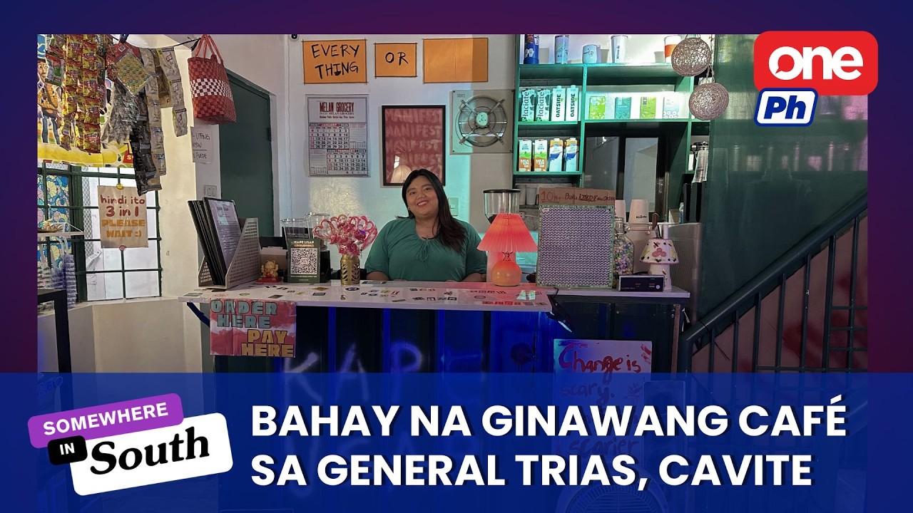 Ordinaryong bahay sa Cavite, may hidden café sa loob? | Somewhere in South