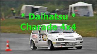 20090802 Slalom DM Nord, RGO, Mario Fuchs, Daihatsu Charade 4x4, Gr.H bis 1300 Spezial