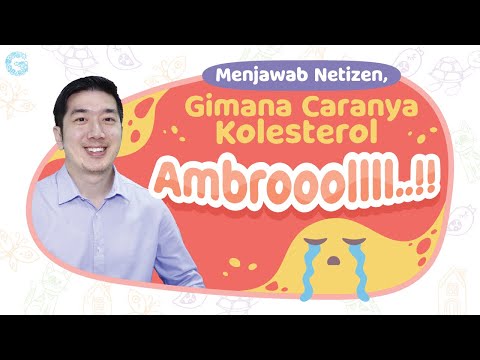 CARA TURUNKAN KOLESTEROL