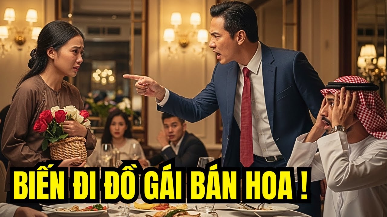 CEO Sỉ Nhục Cô Bán Hoa Trong Nhà Hàng… Nhưng Cô Nói Tiếng Ả Rập Và Cứu Cả Thương Vụ!